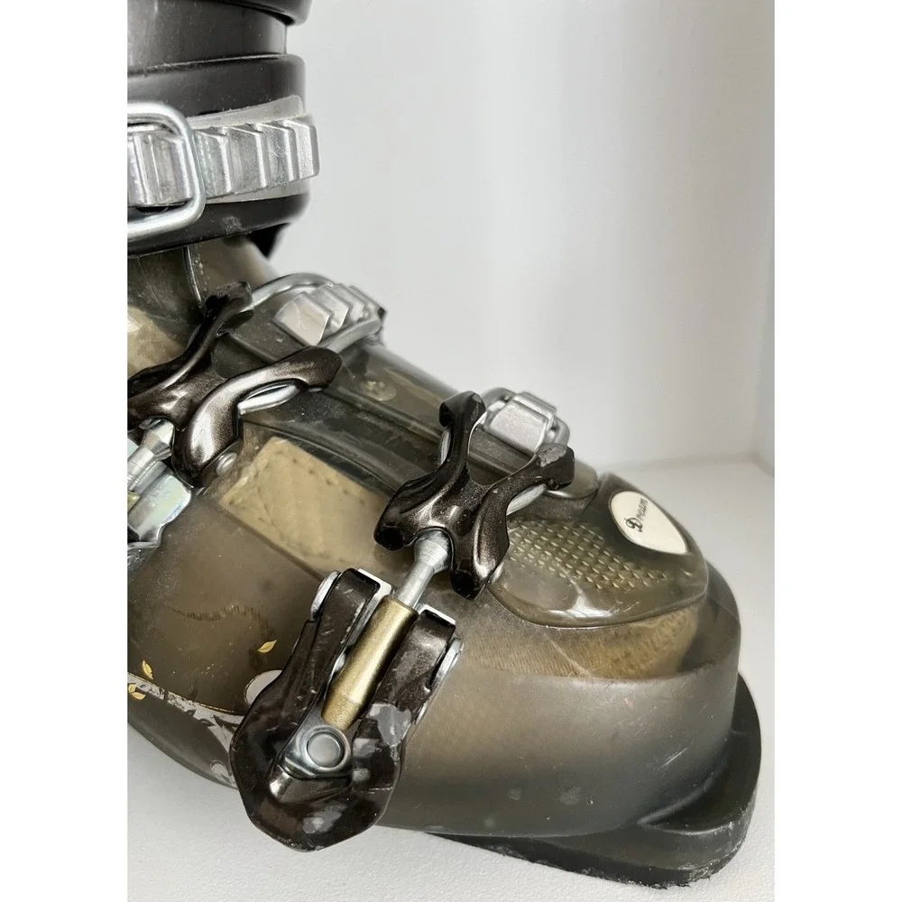 Head Womens Dream 10.5 Pearl‎ Ski Boots Sz 6-6 .5 Black Soft Walk + Grip System